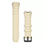 Watch Band Garmin 22 mm beige, length 129 mm, compatible with Garmin smartwatches