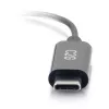 C2G mobile phone cable 54426 USB-C to 3.5 mm Black 0.09 m