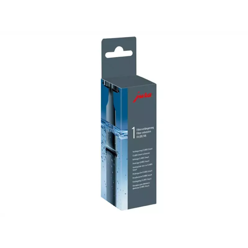 Filter cartridge extension for Jura coffee machines — CLARIS — compatible with E4 (EA), E6 (EC), E8 (EB) — 1 pc