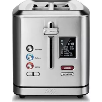 Toaster Solis Flex-Toaster 8004 bun warmer stainless steel