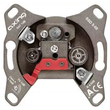Socket outlet SAT + TV + Radio Axing SSD 5-00