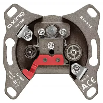 Socket outlet SAT + TV + Radio Axing SSD 5-10