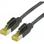 Networking Cable Draka Comteq Cat.6a 0.5m Black