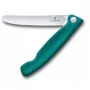 Kitchen Knife Victorinox Swiss Classic Folding Vegetable Knife Green 6.78