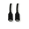USB Cable VALUE 11.99.9057 USB 3.2 Gen 2 0.5m USB C Black