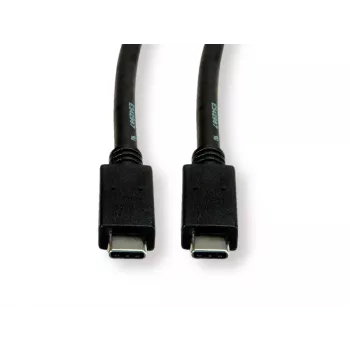 USB Cable VALUE 11.99.9057 USB 3.2 Gen 2 0.5m USB C Black