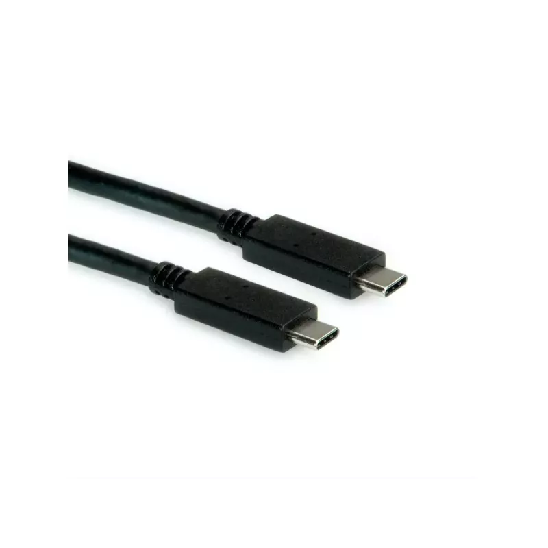 USB Cable VALUE 11.99.9057 USB 3.2 Gen 2 0.5m USB C Black