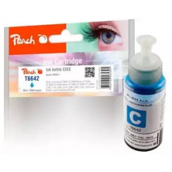 Ink Cartridge PEACH PI100-151 Compatible Cyan, 70 ml, 6,500 pages, for Epson