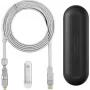Cable Rolling Square inCharge XL 3m White — rolling square USB charging and data cable, 3 m, white