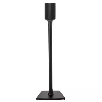 Floor speaker stand SANUS WSSE11 — black, max height 87.4 cm, width 276.9 mm