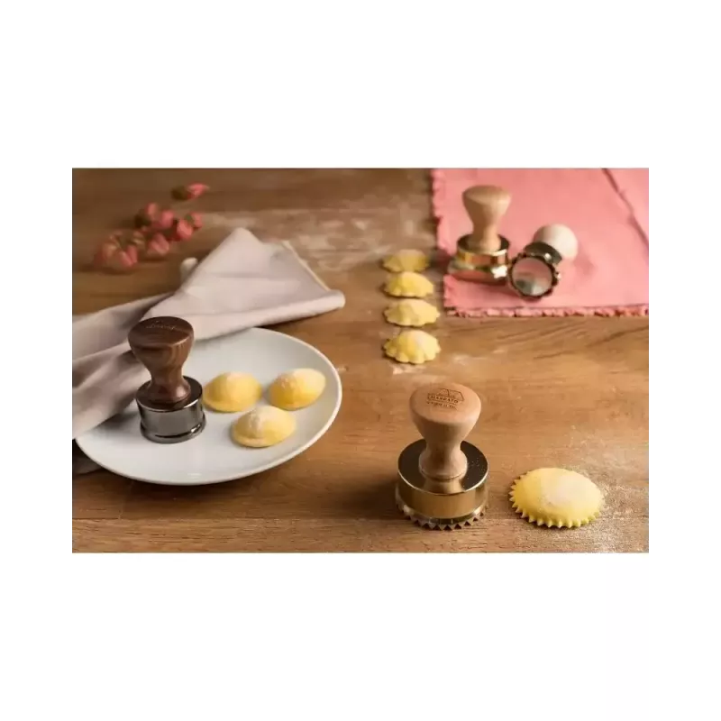 ROUND ZIGZAG RAVIOLI STAMP ø65mm