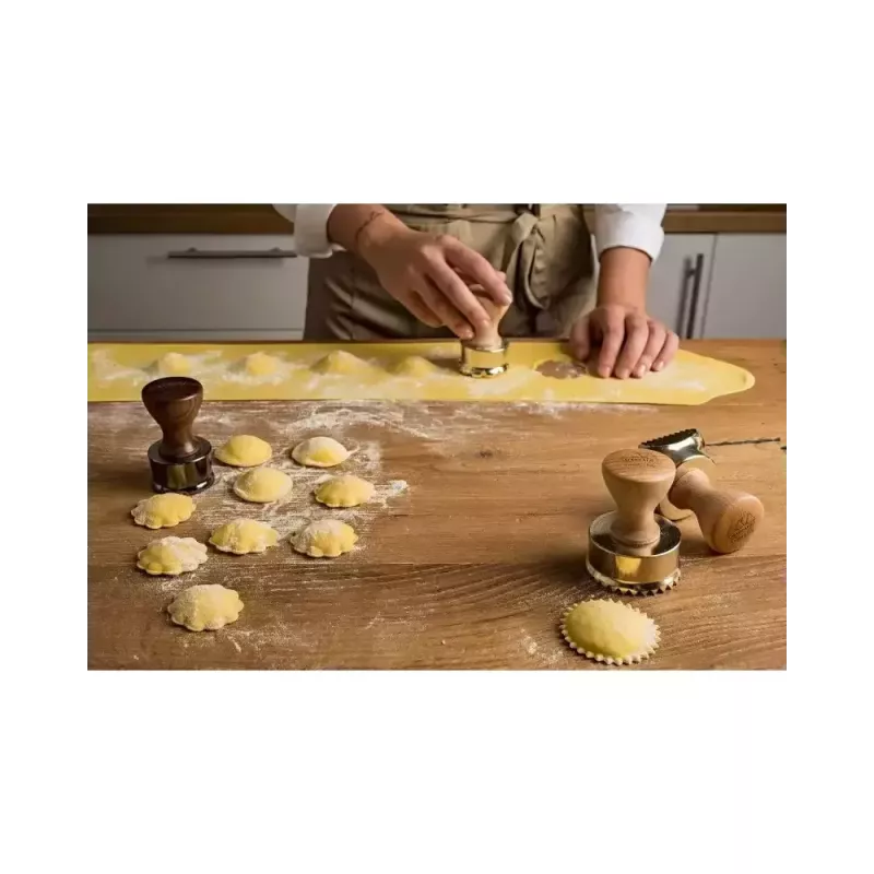 ROUND ZIGZAG RAVIOLI STAMP ø65mm