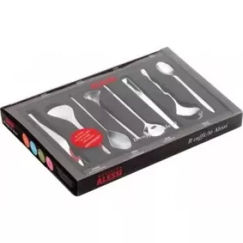 Coffee spoon Alessi Il caffè Stainless steel 8 pc(s) MSPOONSET