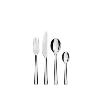 Kitchen cutlery set ALESSI BG02S24 — table knife and fork set, stainless steel