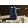 Electric kettle Alessi Plissé 1.0 L 2200 W blue, thermoplastic resin, automatic shut-off, hidden base