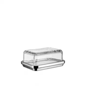 Butter dish Alessi ES03 Width 165 mm Depth 115 mm Height 70 mm