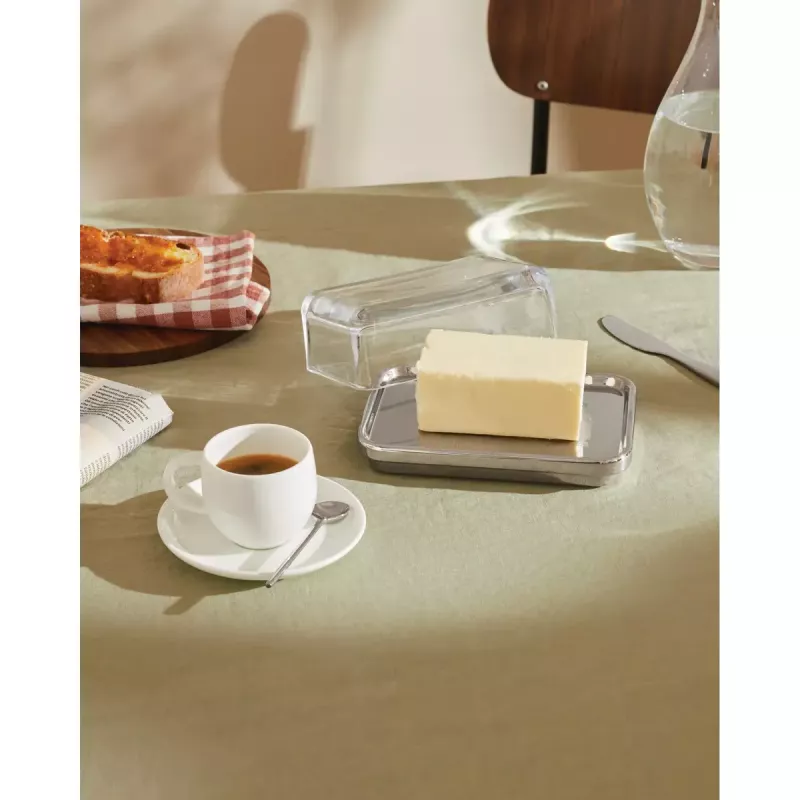 Butter dish Alessi ES03 Width 165 mm Depth 115 mm Height 70 mm