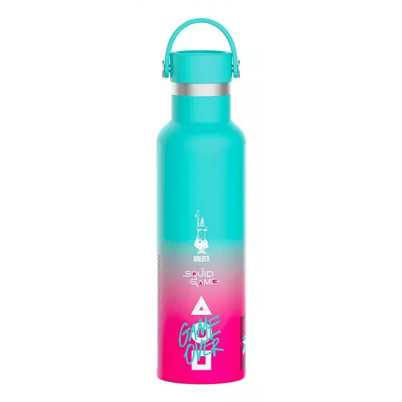 Drinking Bottle Bialetti SQUID004 600 ml Stainless Steel Multicolour