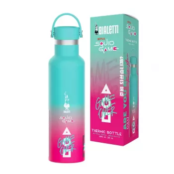 Drinking Bottle Bialetti SQUID004 600 ml Stainless Steel Multicolour