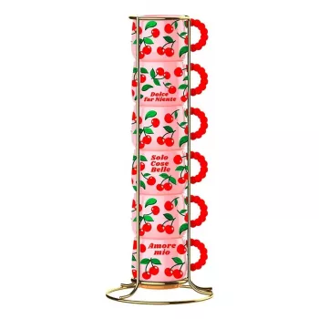 Cup set BIALETTI PFRUIT007 — 6-piece universal cups, multicolour