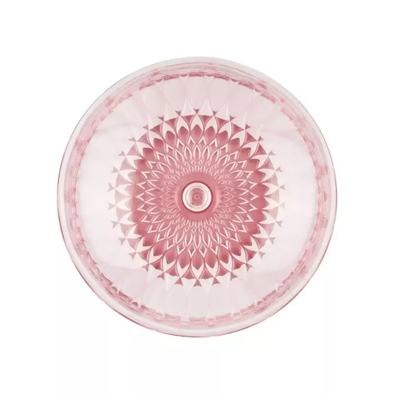 Guzzini Vanity Small Cake Stand with Dome, Flamingo Pink
