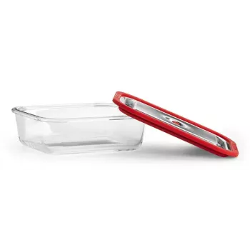 Food storage container magic vac ACO1138, rectangular, 1.9 L, transparent, 235×184×83 mm