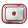 Food storage container magic vac ACO1138, rectangular, 1.9 L, transparent, 235×184×83 mm
