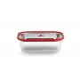 Food storage container magic vac ACO1138, rectangular, 1.9 L, transparent, 235×184×83 mm