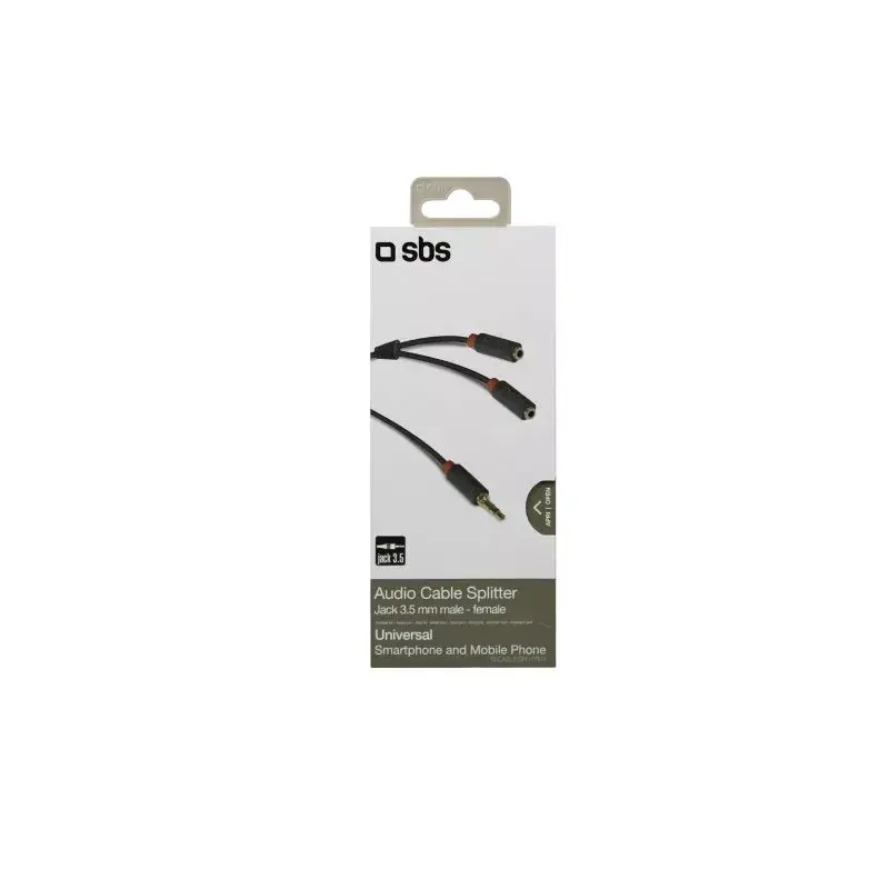 Audio stereo cable SBS Audio 3.5mm jack with splitter