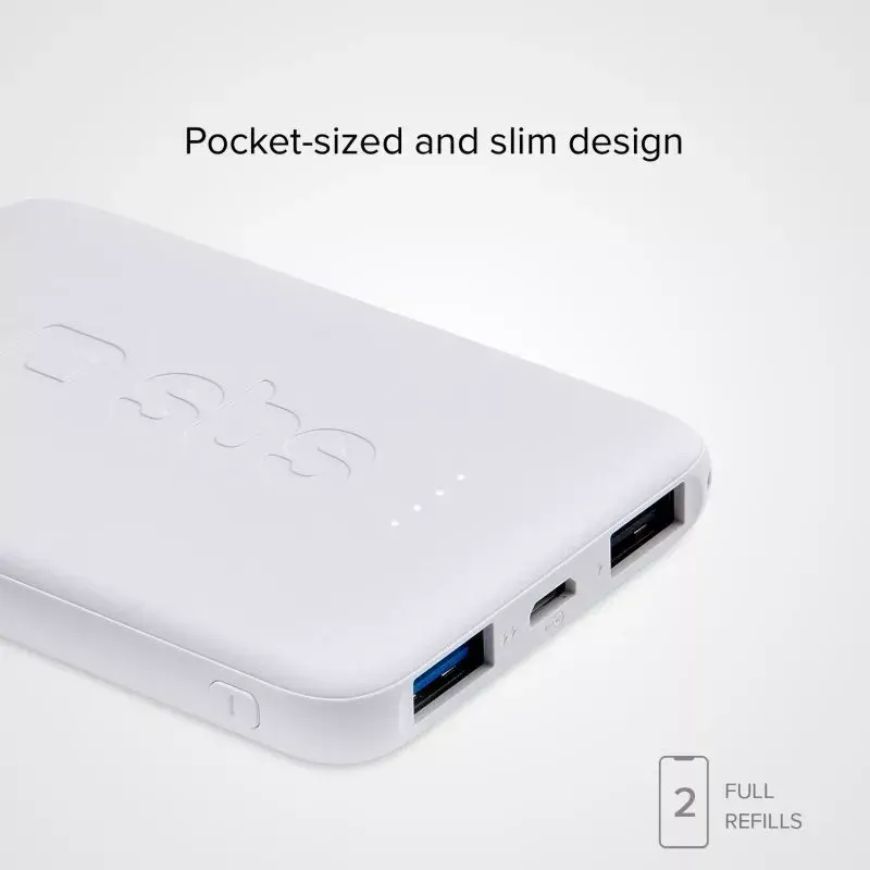Portable Power Bank SBS 5000 mAh, 5000 mAh Battery Capacity