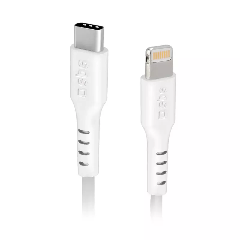 Lightning to USB-C cable SBS Mobile TECABLELIGTC2W — 2 m, White