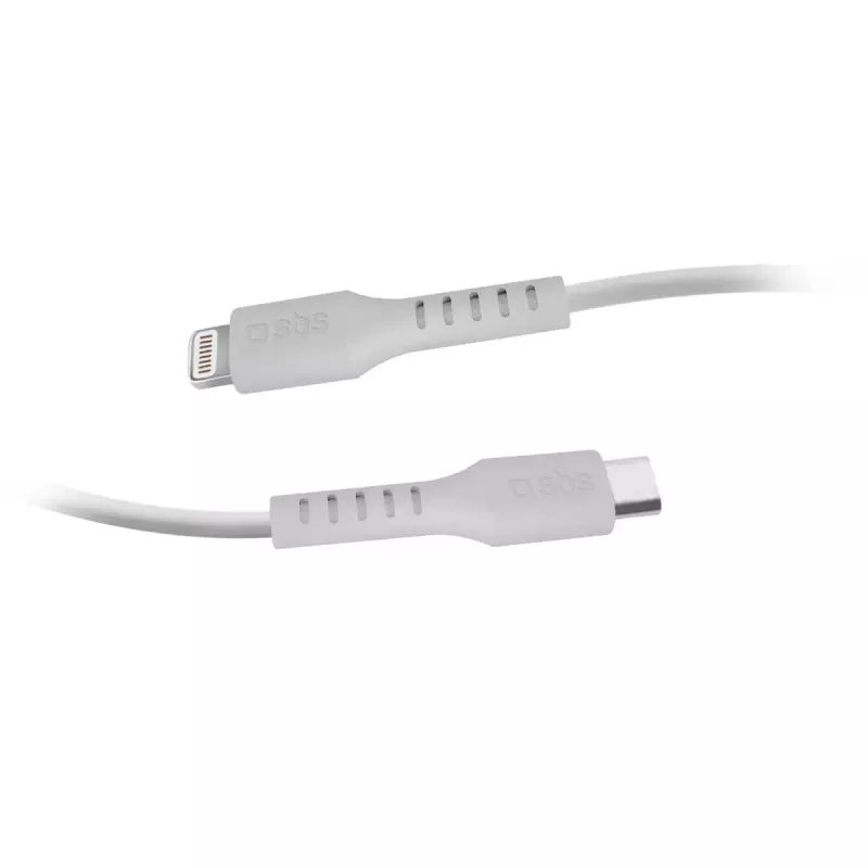 Lightning to USB-C cable SBS Mobile TECABLELIGTC2W — 2 m, White