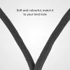 Neck strap for mobile phones SBS TEUNILACEK — black fabric, single-piece