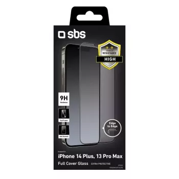 Clear screen protector SBS TESCRFCIP1367K for iPhone 13 Pro Max Scratch and Bump resistant
