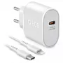 Mobile device charger SBS TETRKITPD20LIGW Fast charging Indoor White