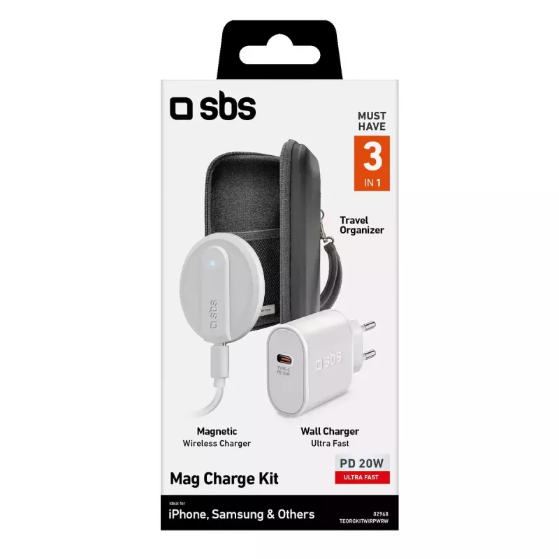 Portable Charger SBS Always on Charge KIT 10000mAh
