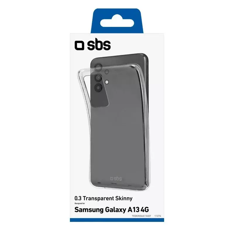 Cover SBS TESKINSAA134GT for Xiaomi Samsung Galaxy A13 6.6 inch Transparent