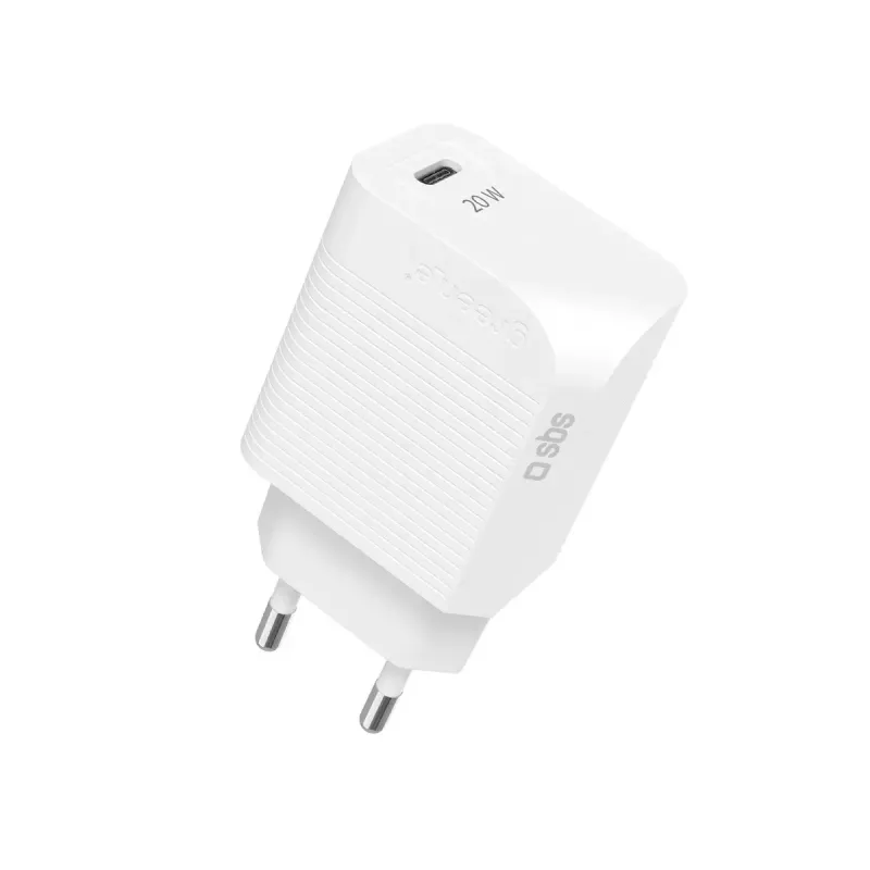 Mobile device charger SBS GRETR1CPD20W Universal White AC Fast charging