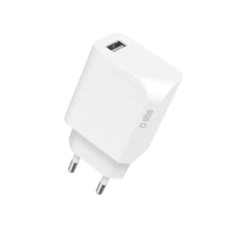 Mobile device charger SBS GRETR1USB18W Universal White AC Fast charging