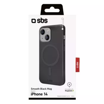Cover SBS TEMAGCOVRUBIP1461K for iPhone 14 15.5 cm Black