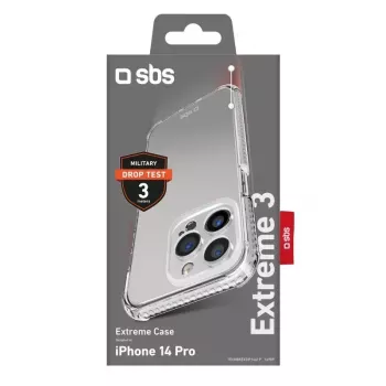 Cover SBS Extreme X3 iPhone 14 Pro 15.5 cm Transparent