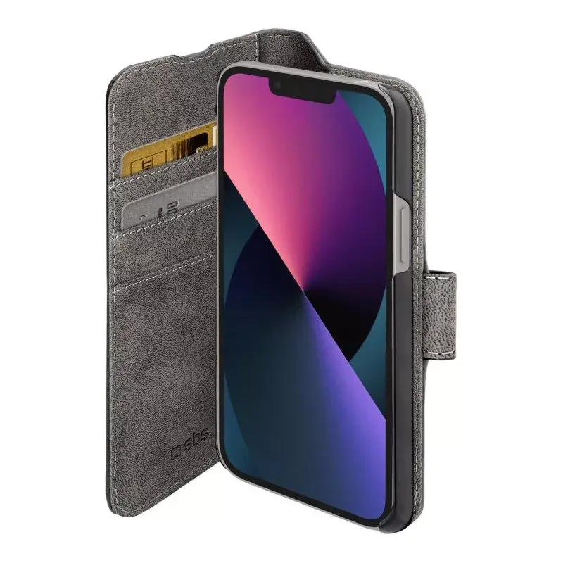 Wallet case SBS TEBKWALIP1467K for iPhone 14 Plus 17 cm Black