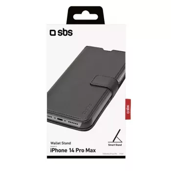 Wallet case SBS TEBKWALIP1467PK for iPhone 14 Pro Max 17 cm Black