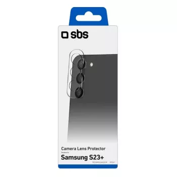 Lens protector SBS TECAMGLSAS23P Transparent Silicone Tempered glass