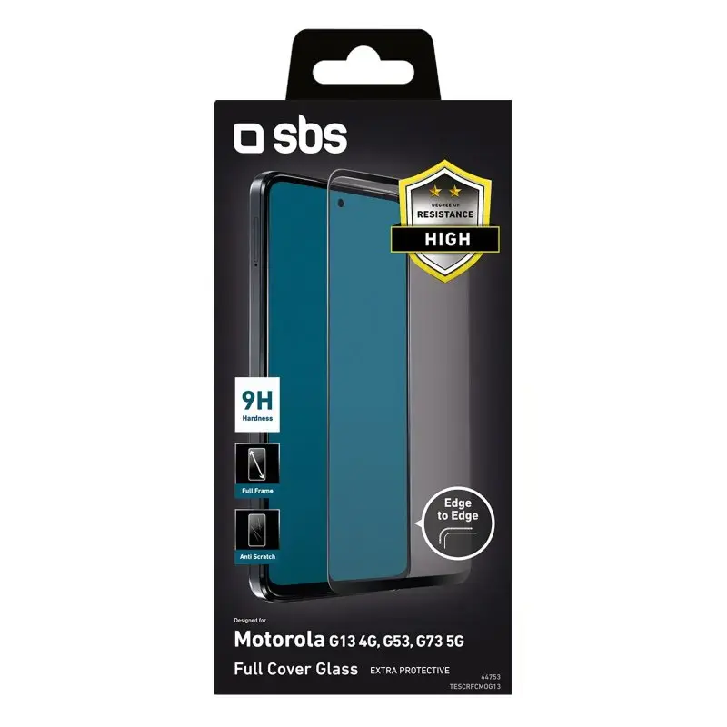 SBS TESCRFCMOG13 mobile phone screen protector Motorola Moto G13 G53 G73