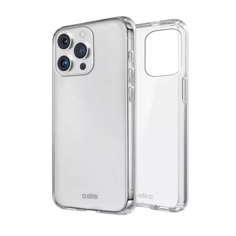Cover SBS TESKINIP1561PT for iPhone 15 Pro 15.5 cm Transparent