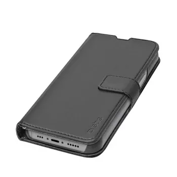 Wallet case SBS TEBKWALIP1561PK for iPhone 15 Pro 6.1 inch Black