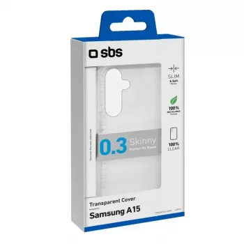 Cover SBS TESKINSAA155GT for Samsung Galaxy A15 16.5 cm Transparent