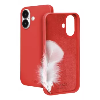 Cover SBS TEINSTIP1661R mobile phone case Red 15.5 cm (6.1 inch)