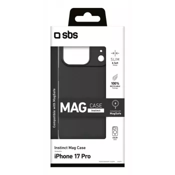 Cover phone case SBS TEINSTMAGIP1763PK for Apple iPhone 17 Pro 15.9 cm (6.28 inch) Black
